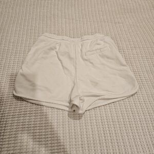 Women's White Casual Shorts